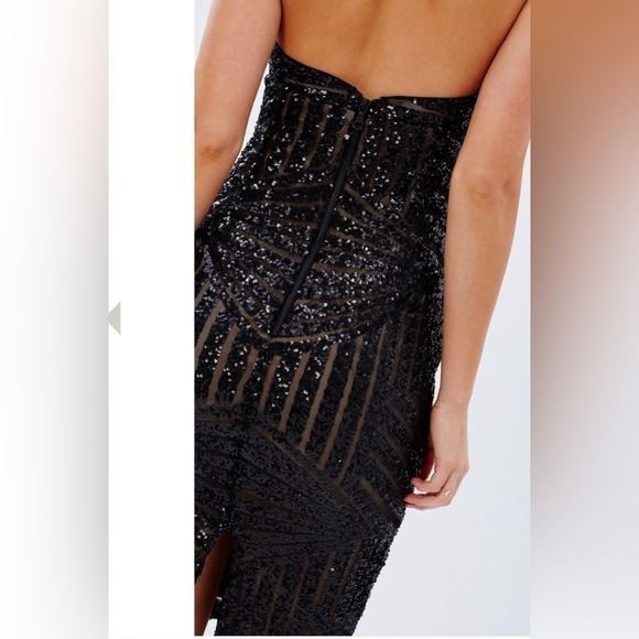 Bardot Shanina Sequin Dress Size 6 / Small - Picture 4 of 9